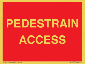 PEDESTRAIN ACCESS